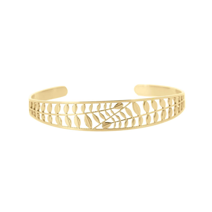Bracelets Joncs Dorés pour Femme Acier inoxydable - Louise