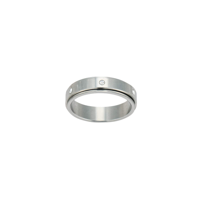 Bague homme Téo en acier inoxydable - Bijoux homme LUZAKA