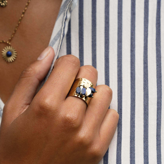 Large choix de Bague  de bijoux en acier