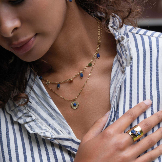 Collier Elios Lapis Lazuli