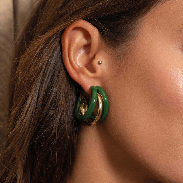 Large choix de Boucles d'oreilles  de bijoux en acier