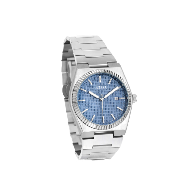 Montre Gabriel bleue acier