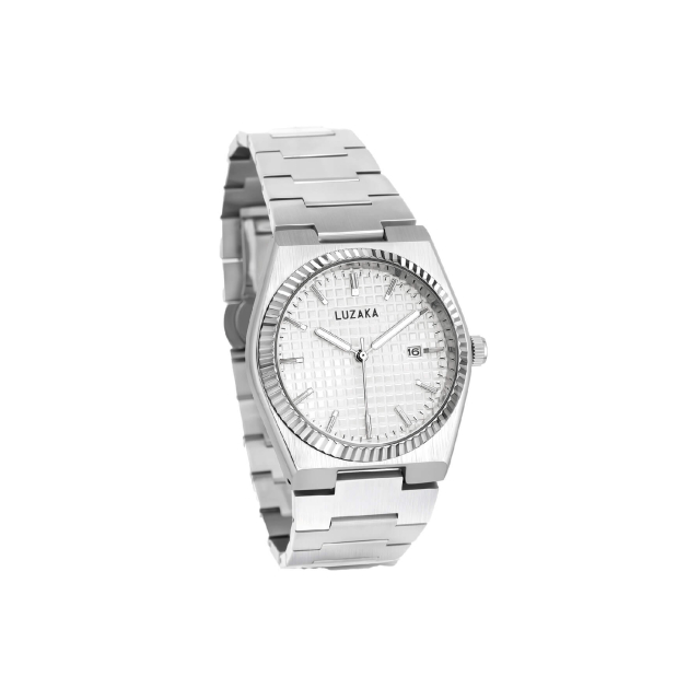 Montre Gabriel blanche acier