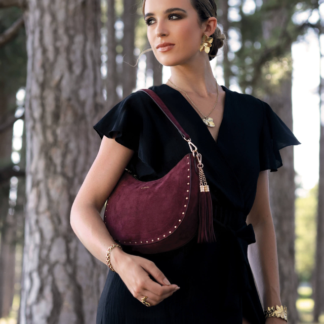 Sac Célya bordeaux - Réf.12050