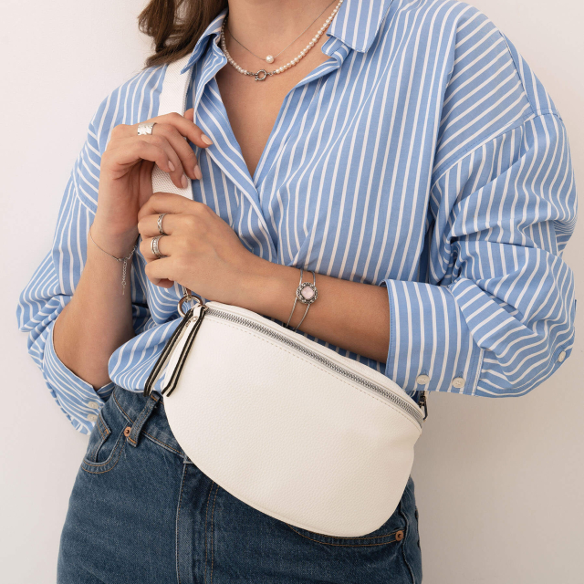 Sac Banane Elia blanche