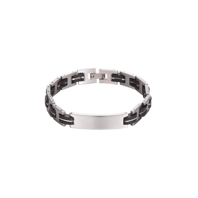 Bracelet Hugo acier Bracelet Homme Chaine - Cordon- Bijoux et accessoires pas chers pour femme Luzaka Ref.10089
