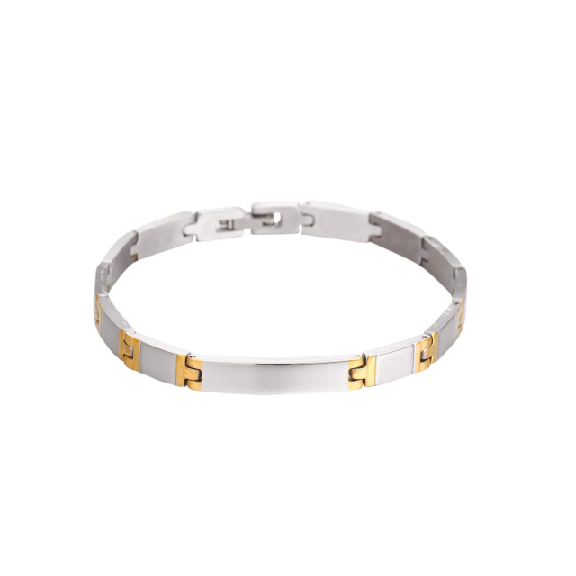 Bracelet Alpha acier Bracelet Homme Chaine - Cordon- Bijoux et accessoires pas chers pour femme Luzaka Ref.10094