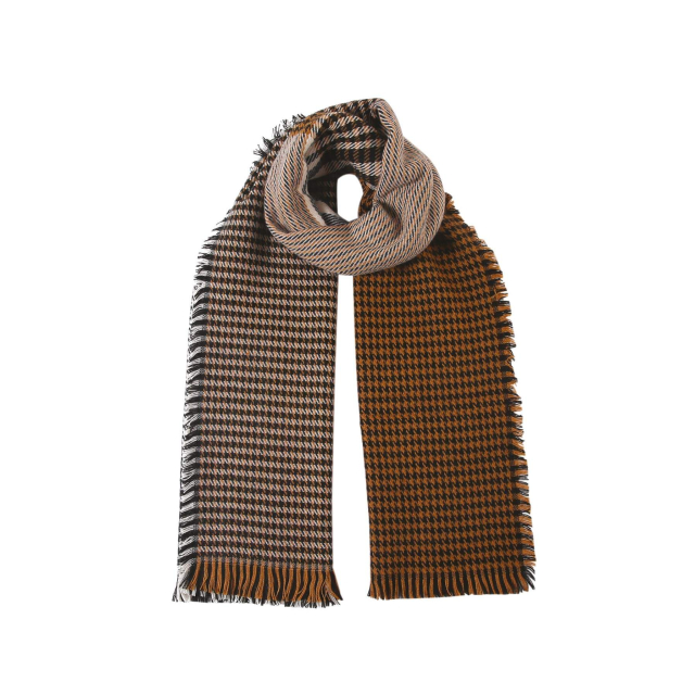 Echarpe pied de poule noire Echarpe Femme - Bijoux et accessoires pas chers pour femme Luzaka Ref.10104