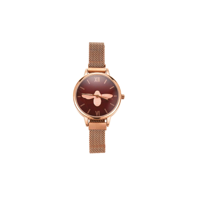 Montre Abeille rouge Montre Femme - Bijoux et accessoires pas chers pour femme Luzaka Ref.10180