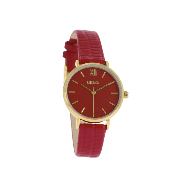 Montre Mathilde rouge