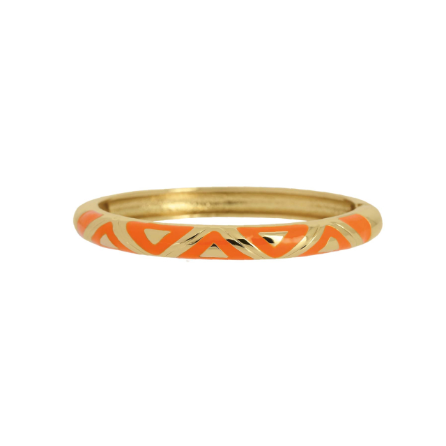 Jonc Line orange: Trouver les plus beaux bijoux femme de la saison