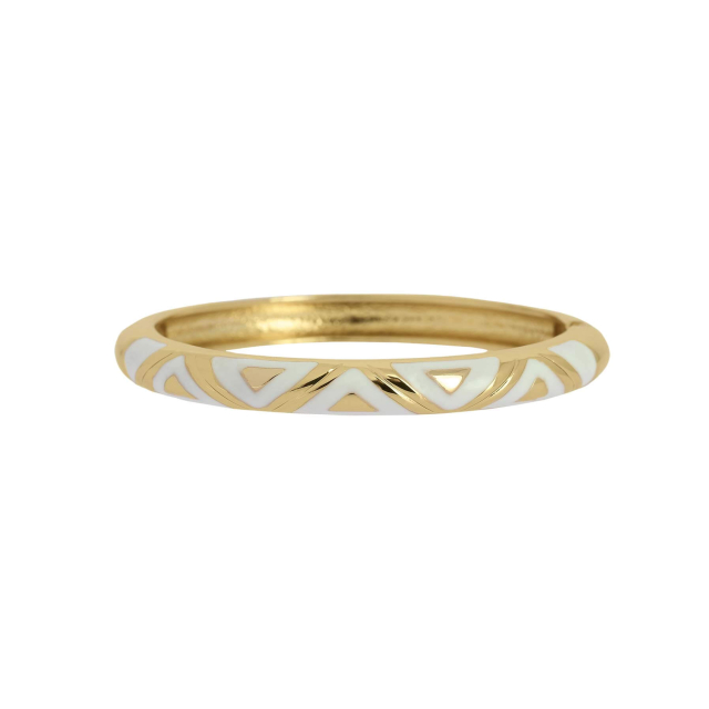 Jonc Line blanc: Trouver les plus beaux bijoux femme de la saison