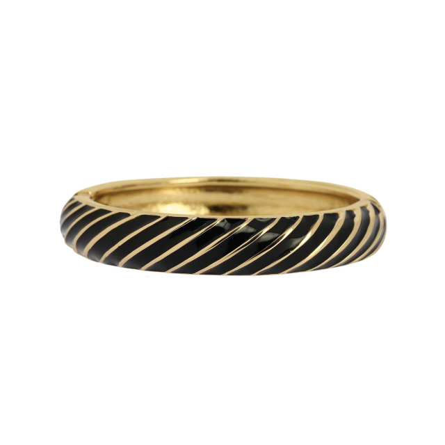 Jonc Lina noir: Trouver les plus beaux bijoux femme de la saison