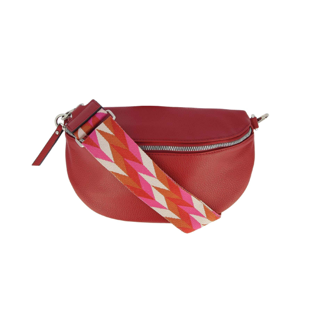 Large choix de Sac à main de bijoux en acier, de montres et de sacs à main sur luzaka.com. Sac Banane Paola rouge - Réf : 10400
