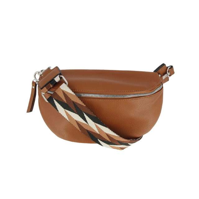 Large choix de Sac à main de bijoux en acier, de montres et de sacs à main sur luzaka.com. Sac Banane Paola camel - Réf : 10403
