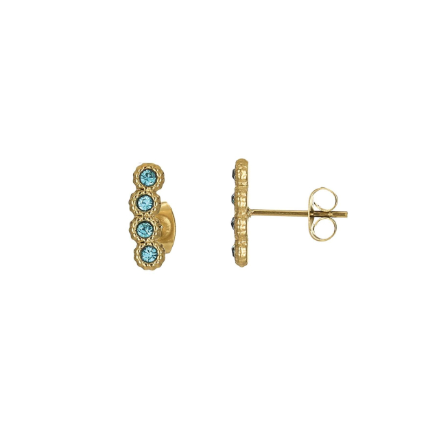 Boucles Comete zircons bleus: Trouver les plus beaux bijoux femme de la saison