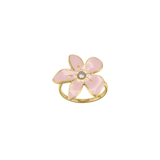 Large choix de Bague de bijoux en acier, de montres et de sacs à main sur luzaka.com. Bague Doriane acier dorée or - Réf : 10484