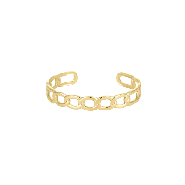 Jonc Eolia acier doré or: Trouver les plus beaux bijoux femme de la saison