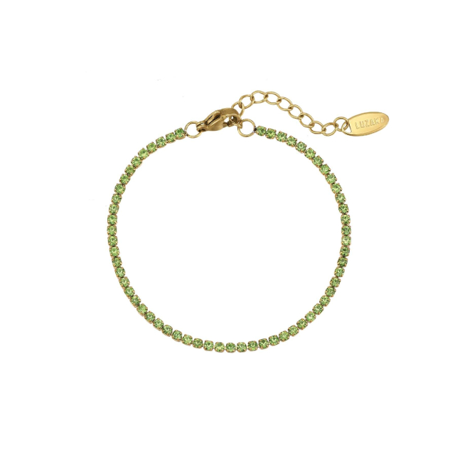Bracelet Riviera strass vert: Trouver les plus beaux bijoux femme de la saison