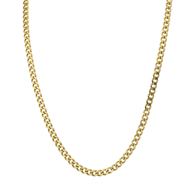 Collier Eolia acier doré or: Trouver les plus beaux bijoux femme de la saison