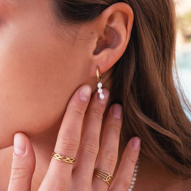 Large choix de Boucles d'oreilles  de bijoux en acier