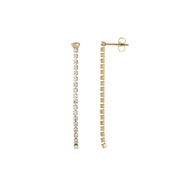 Boucles Avenue strass blancs: Trouver les plus beaux bijoux femme de la saison