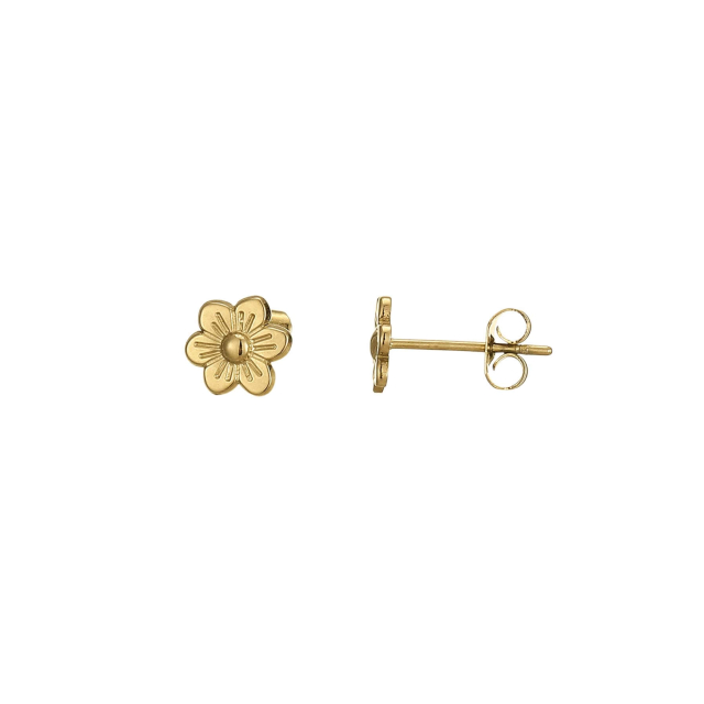 Boucles Lisa acier doré or: Trouver les plus beaux bijoux femme de la saison