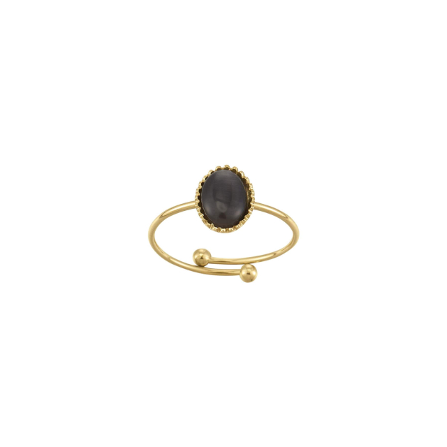 Bague Aurora Quartz noir: Trouver les plus beaux bijoux femme de la saison