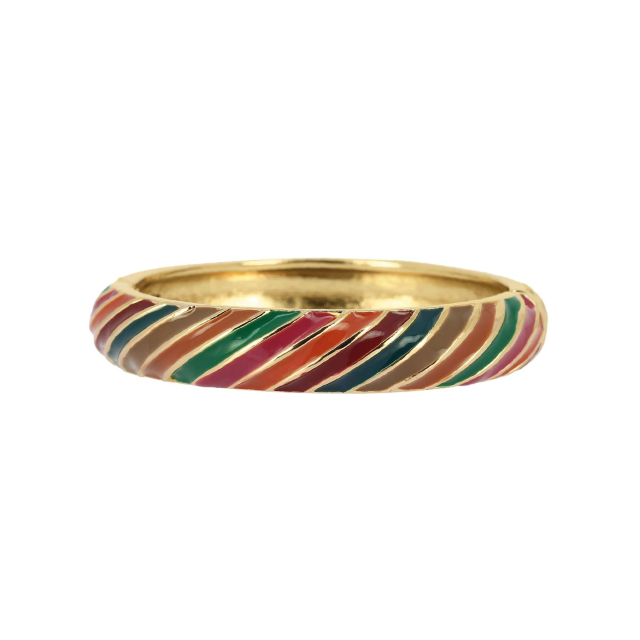 Jonc Lina multicolore: Trouver les plus beaux bijoux femme de la saison