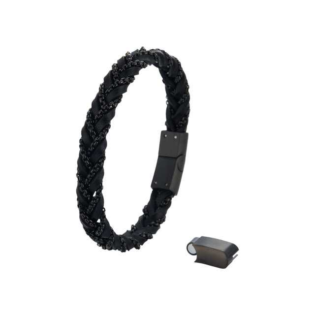 Bracelet Oscar acier : Large choix de bijoux fantaisie en acier pas chers
