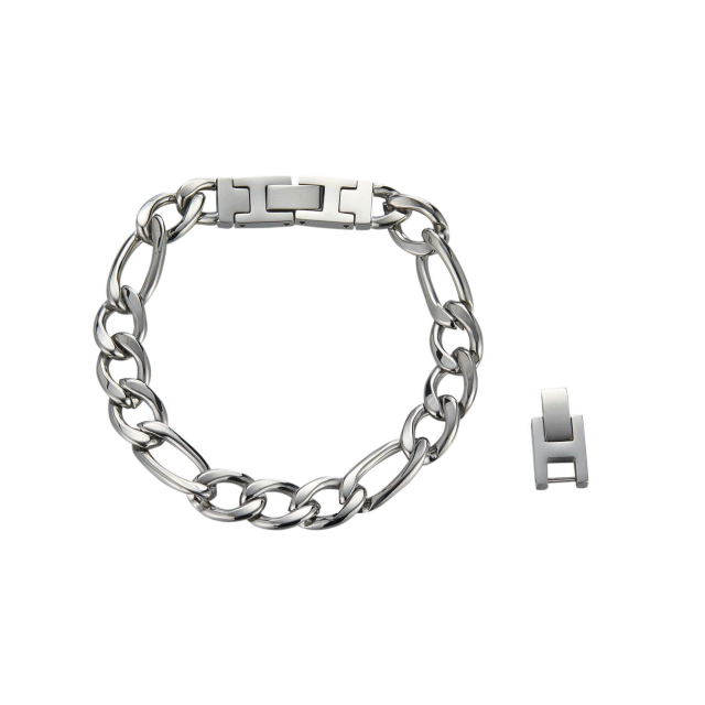 Bracelet Victor acier : Large choix de bijoux fantaisie en acier pas chers