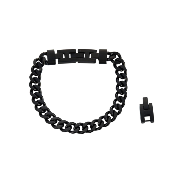 Bracelet Raphael acier noir : Large choix de bijoux fantaisie en acier pas chers