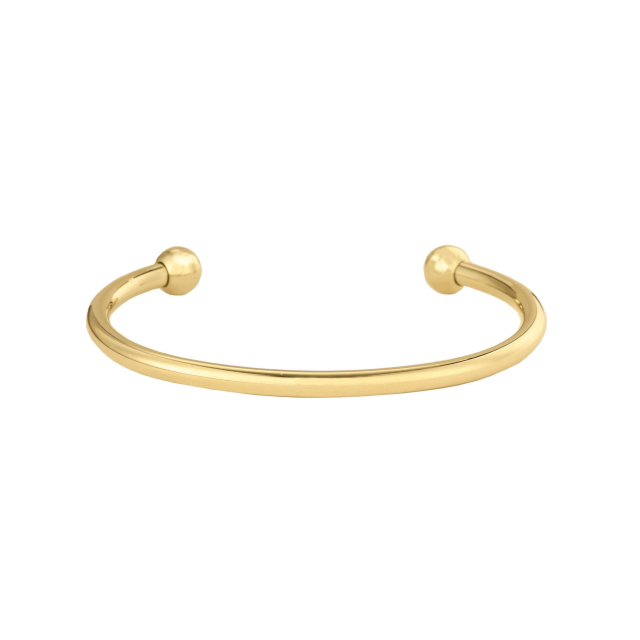 Large choix de Bracelet de bijoux en acier, de montres et de sacs à main sur luzaka.com. Jonc Elisa acier doré or - Réf : 11065