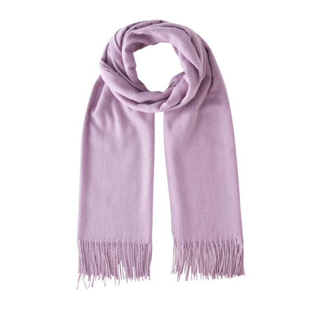 Large choix de Echarpe  de bijoux en acier, de montres et de sacs à main sur luzaka.com. Echarpe Lucia mauve - Réf : 11095