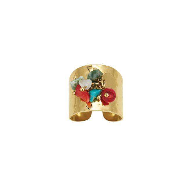 Large choix de Bague de bijoux en acier