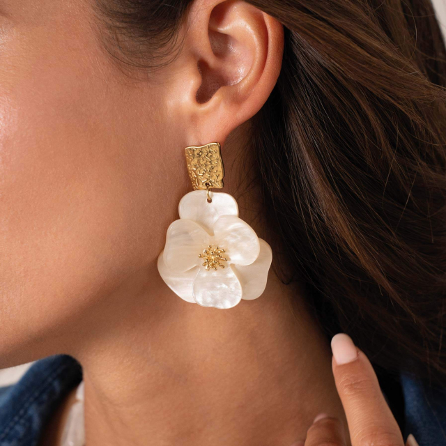 Large choix de Boucles d'oreilles  de bijoux en acier