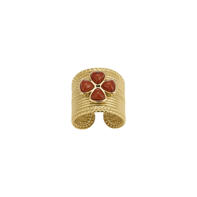Large choix de Bague de bijoux en acier