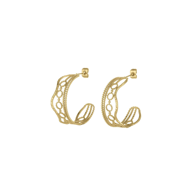 Large choix de Boucles d'oreilles de bijoux en acier