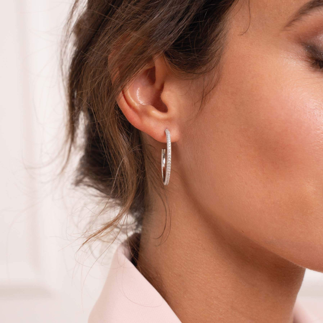 Large choix de Boucles d'oreilles  de bijoux en acier
