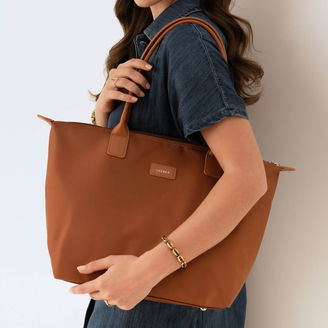 Sac cabas marron