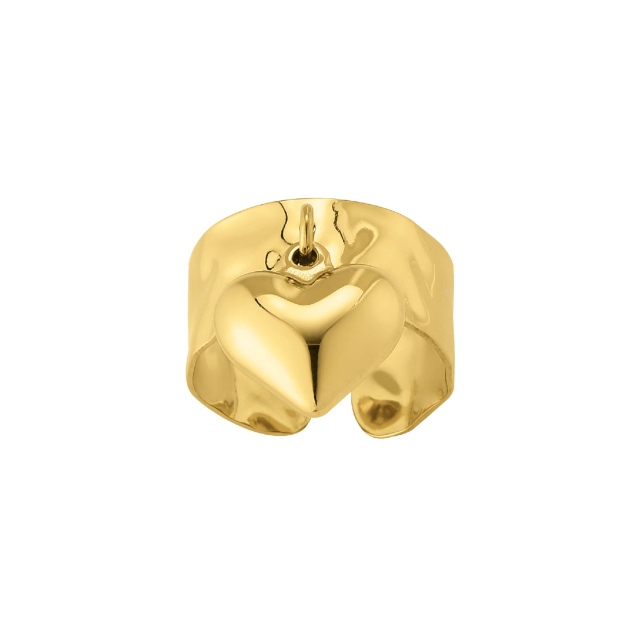 bague kapri acier doré or : Découvrez la nouvelle collection de bijoux pour femme en acier à prix accéssibles Ref 11672