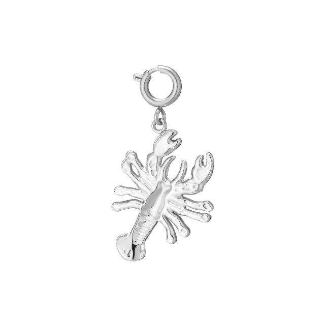 charm homard acier argenté : Découvrez la nouvelle collection de bijoux pour femme en acier à prix accéssibles Ref 11689
