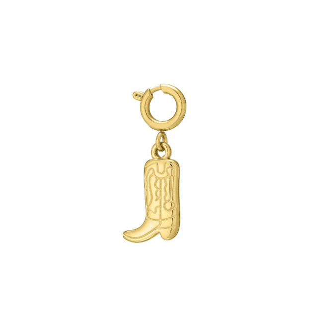 charm botte cowboy acier doré or : Découvrez la nouvelle collection de bijoux pour femme en acier à prix accéssibles Ref 11719