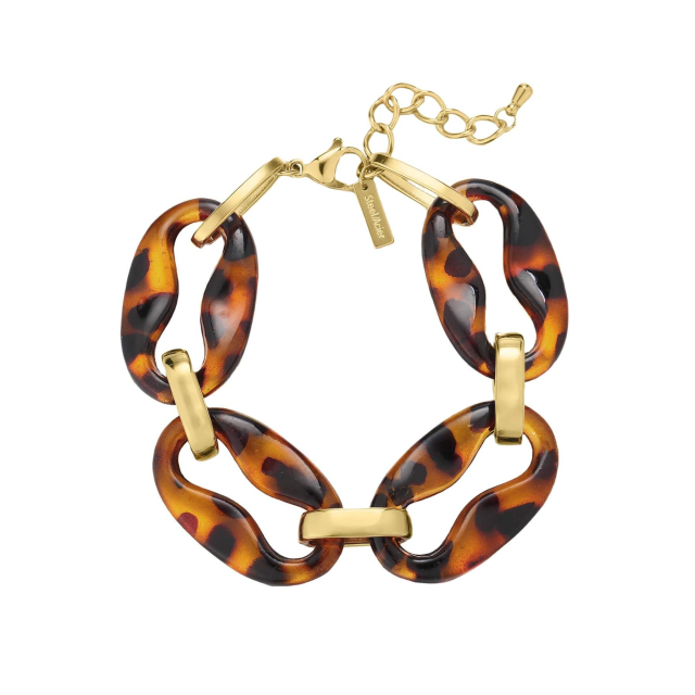 Bracelet Charlotte acier doré or