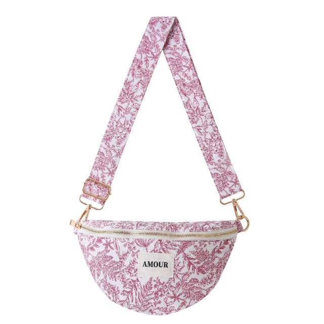 Sac Banane Flavie Rose Large choix de sacs banane à prix accéssibles - Nouvelle colllection à prix accessibles