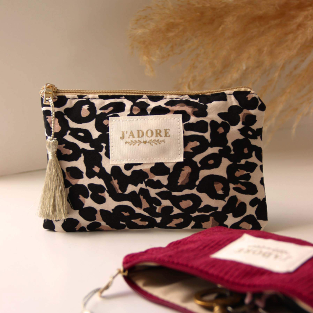 Pochette Léo noire