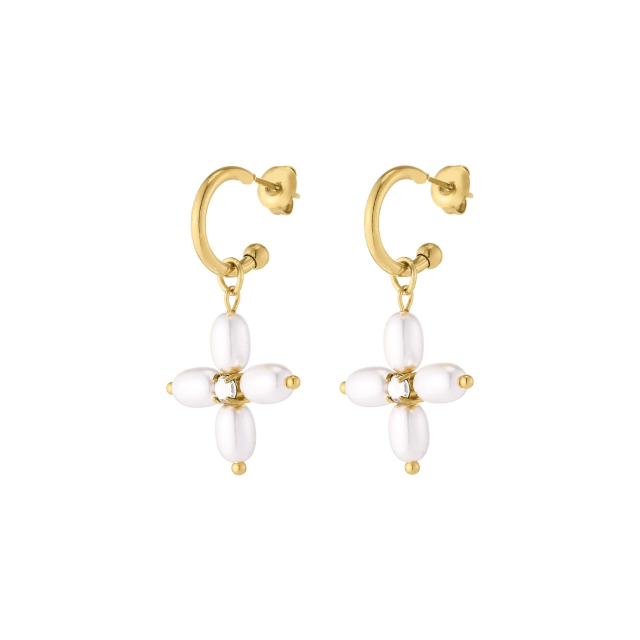 Boucles Coralie acier DO