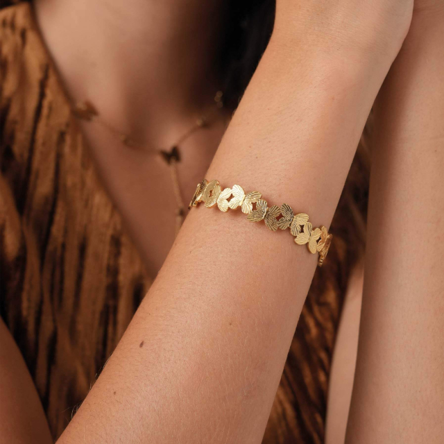 Bracelet Butterfly acier DO