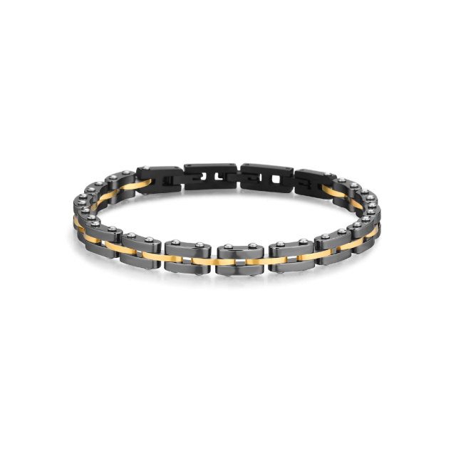 Bracelet Seville acier doré or