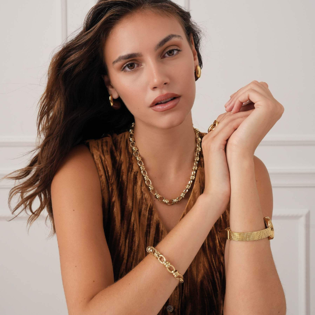 Collier maille Orla acier DO